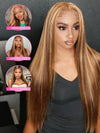 Premium Human Hair Collection Straight Wig 100% Human Hair